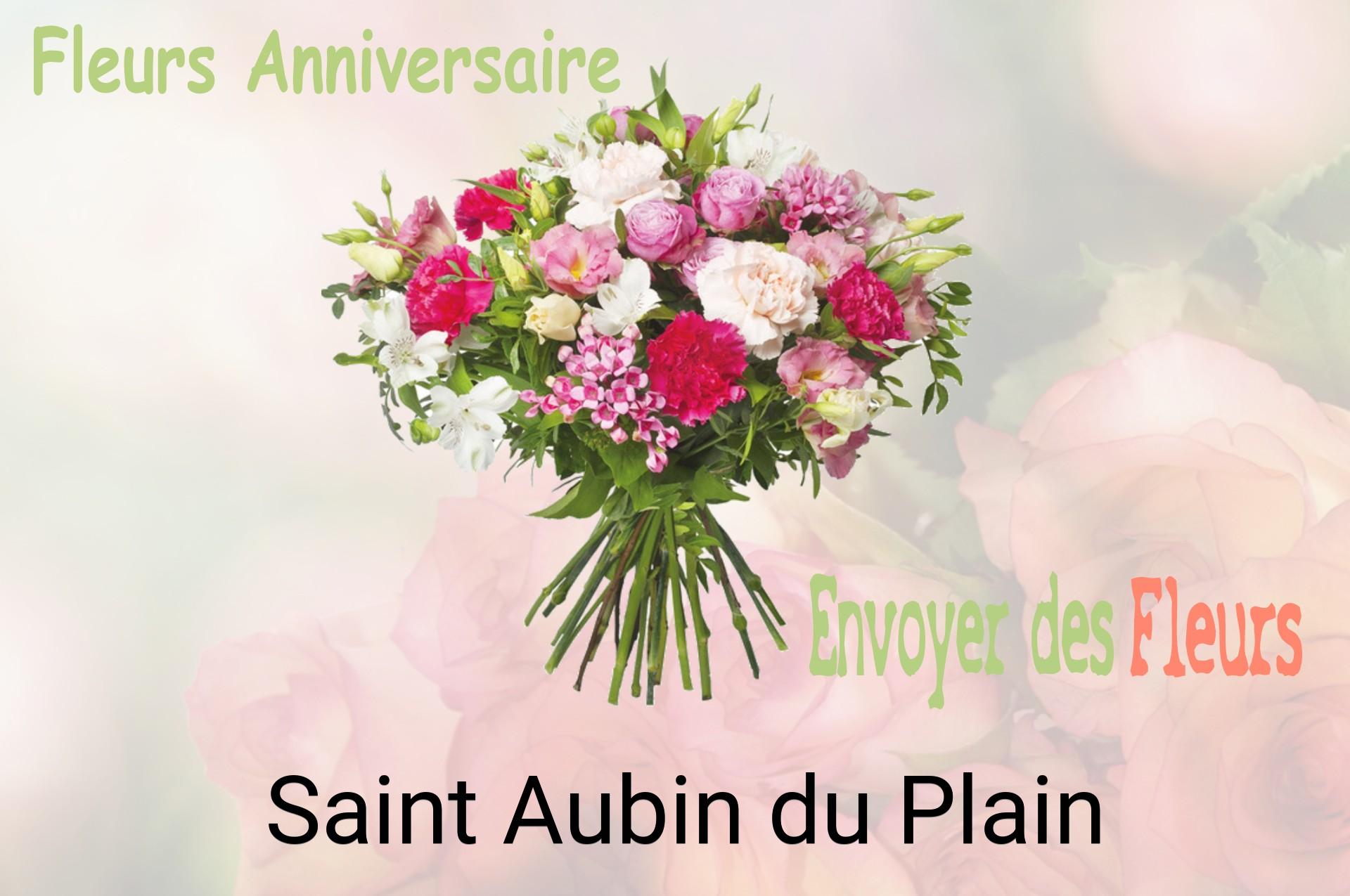 Bouquet de fleurs d’anniversaire livré à Saint-Aubin-du-Plain