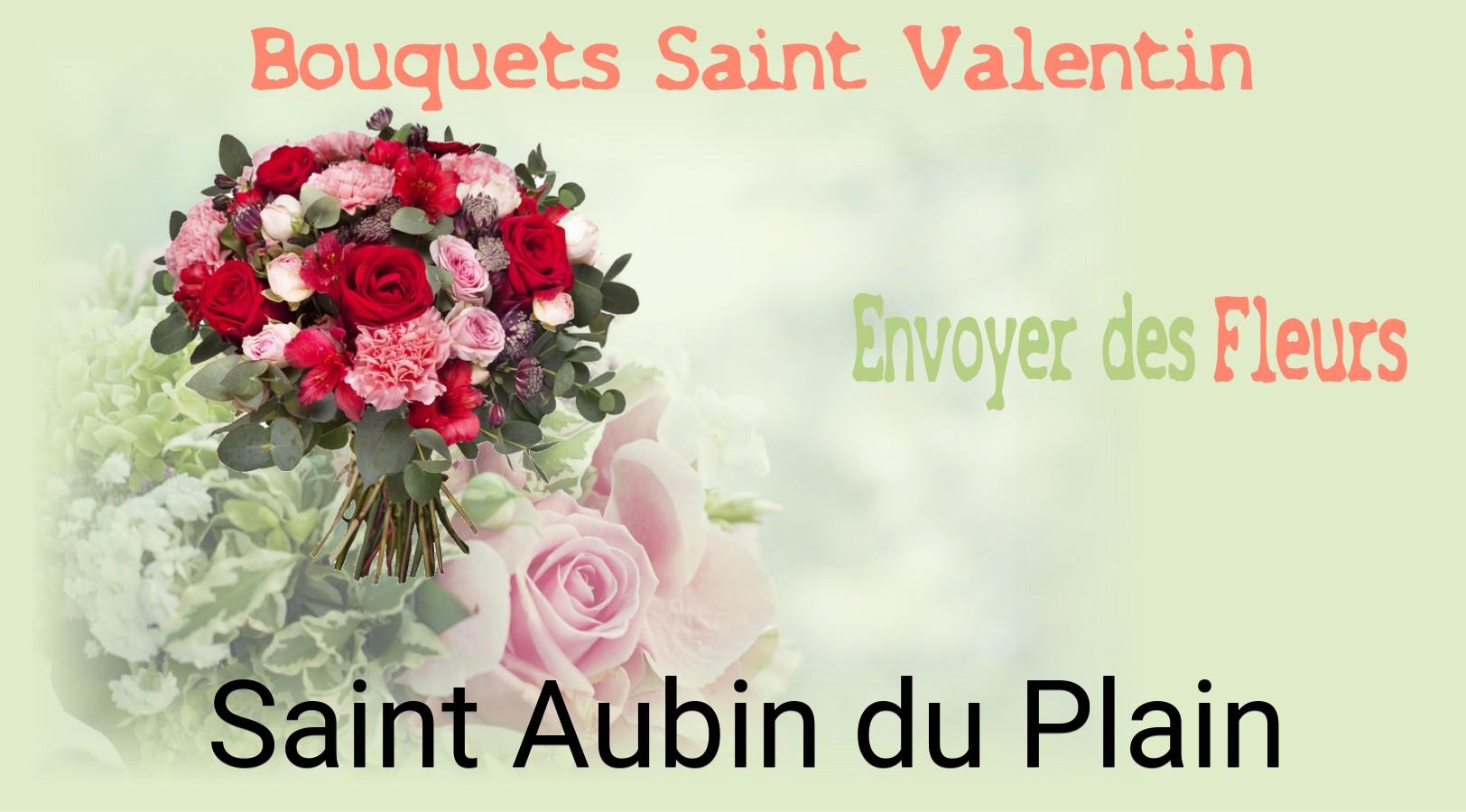 Roses de Saint-Valentin livrées à Saint-Aubin-du-Plain